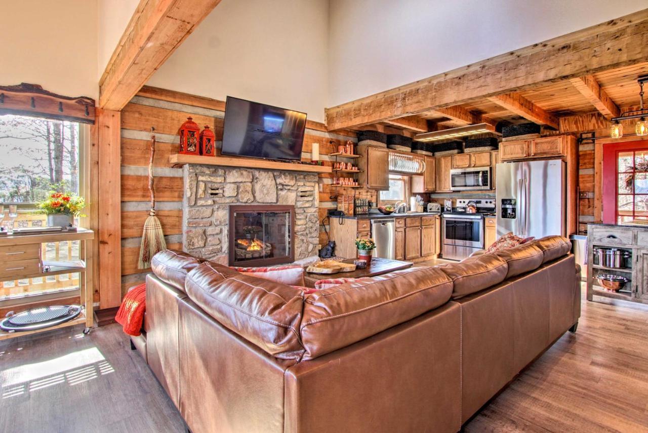 Panoramic-View Gatlinburg Cabin With Private Hot Tub Экстерьер фото