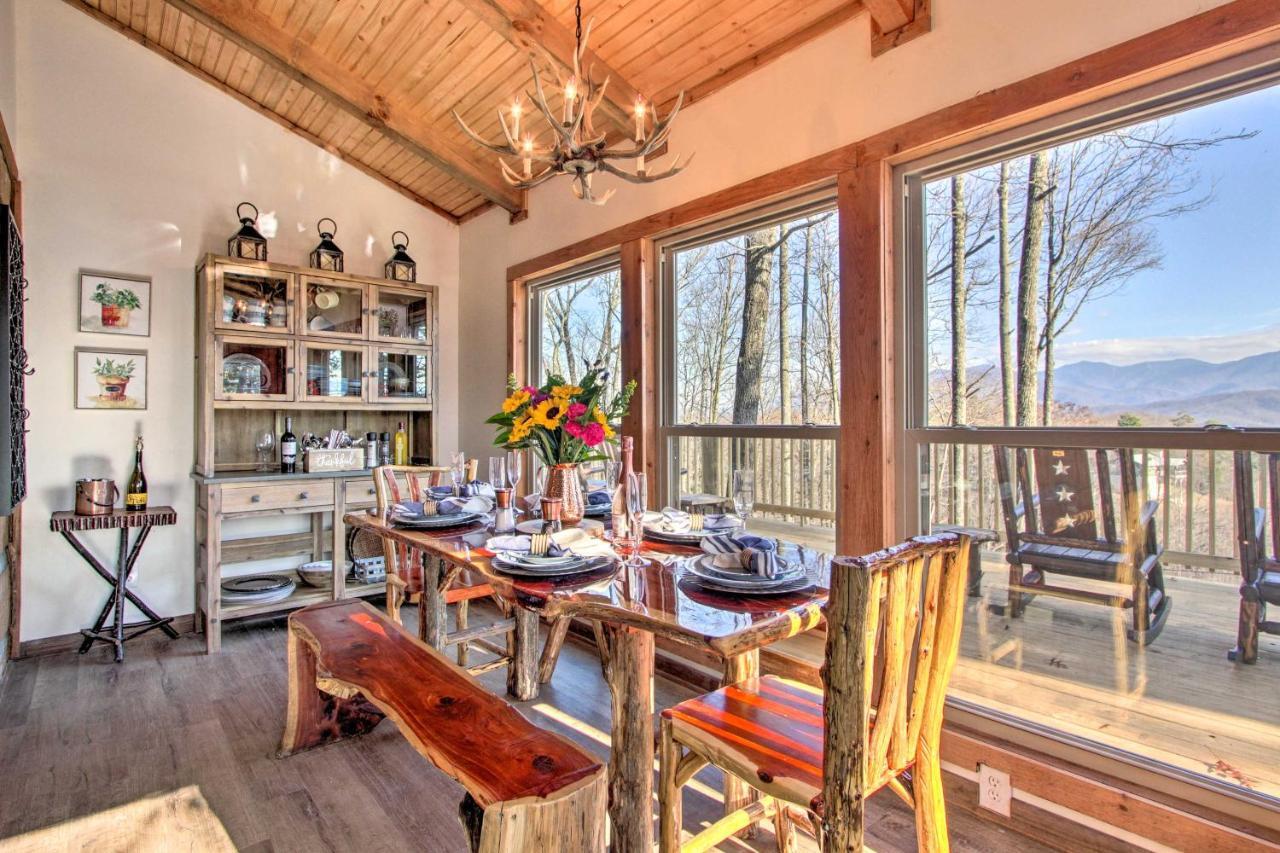 Panoramic-View Gatlinburg Cabin With Private Hot Tub Экстерьер фото