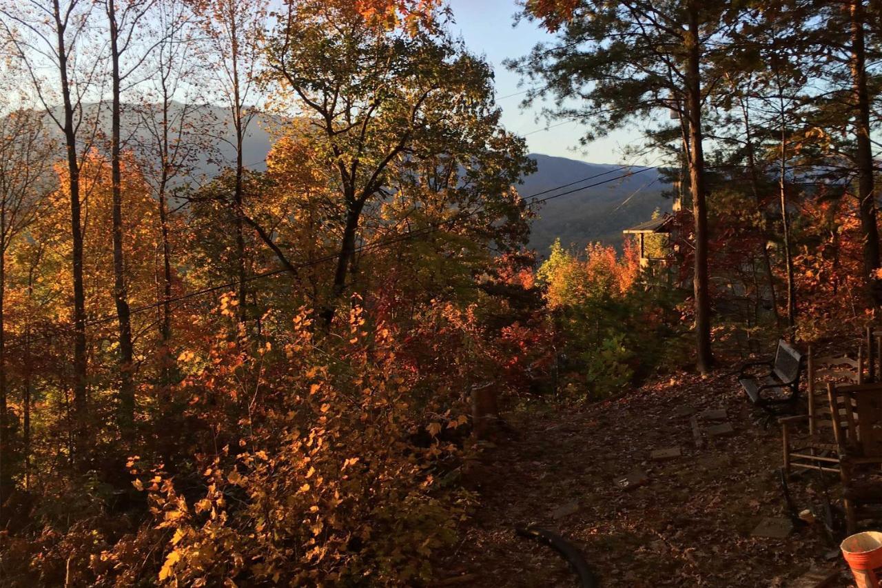 Panoramic-View Gatlinburg Cabin With Private Hot Tub Экстерьер фото