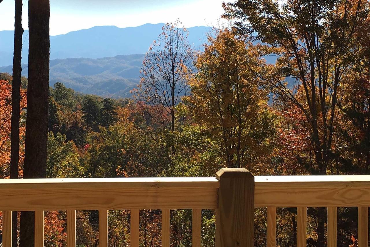 Panoramic-View Gatlinburg Cabin With Private Hot Tub Экстерьер фото